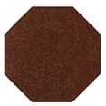 thumbnail image 1 of American Bright American Bright Solid Color Area Rugs Chocolate - 5' Octagon, 1 of 3