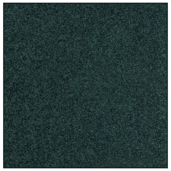 American Bright American Bright Solid Color Area Rugs Forest Green - 18" x 18" Square (Set Of 6)