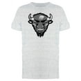 thumbnail image 1 of American Buffalo B&W Logo T-Shirt Men -Image by Shutterstock, Male Medium, 1 of 2