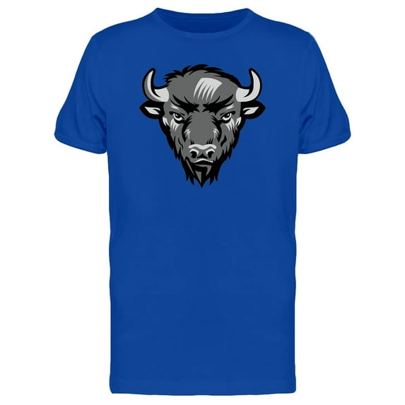 American Buffalo B&W Logo T-Shirt Men -Image by Shutterstock, Male x-Large