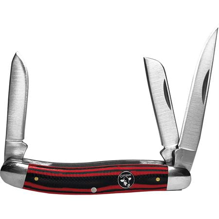 American Buffalo Knife and Tool Cowhand Stockman - Red