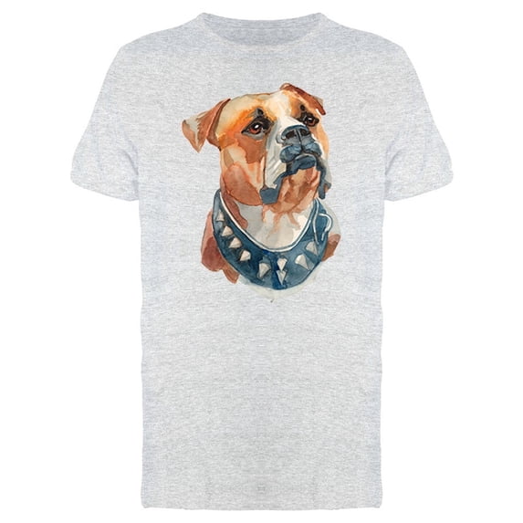 American Bulldog Painting Tee Men's -Image by Shutterstock