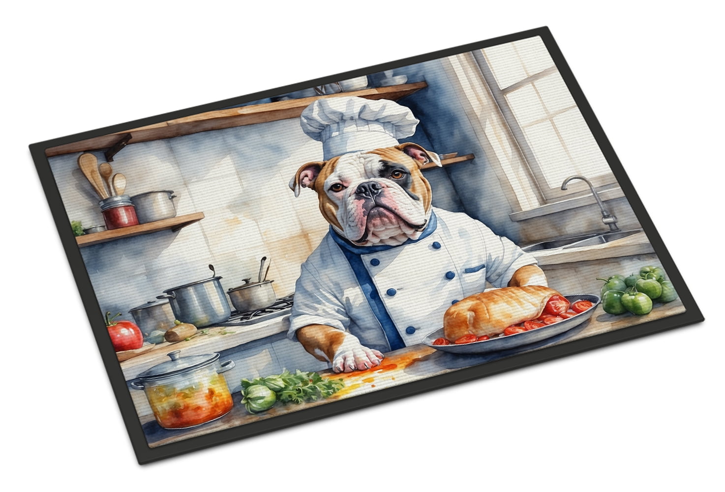 American Bulldog The Chef Doormat