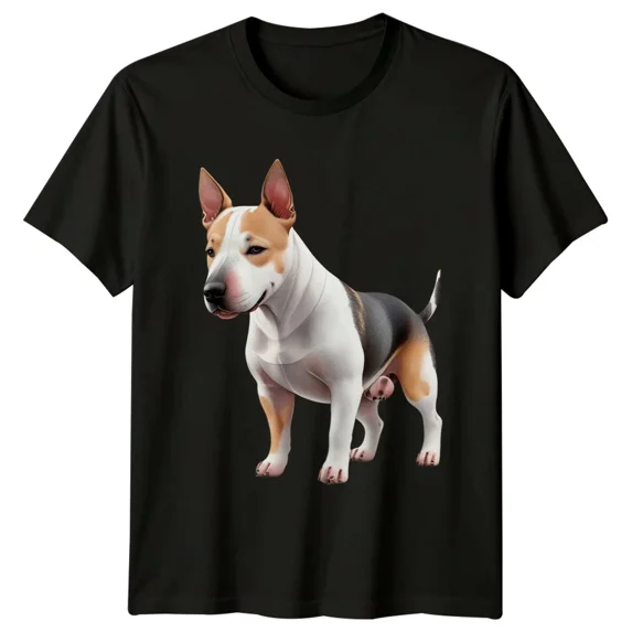 American Bully Dog Breed Portrait Graphic T-Shirt