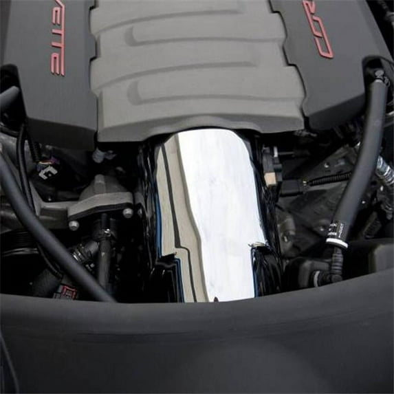 American Car Craft 53043 Chrome Throttle Body Cover for 2014-2019 Chevy Corvette, Stingray