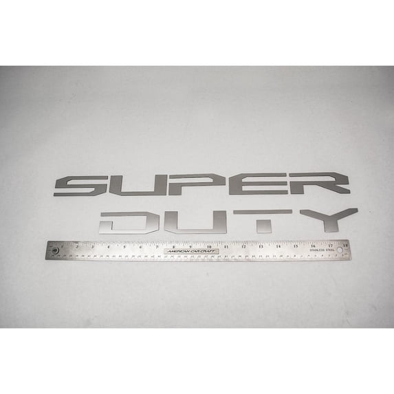 American Car Craft Tailgate Insert Letters Decal for Ford 17 F-250 and F-350 Super Duty 1Pc 772097