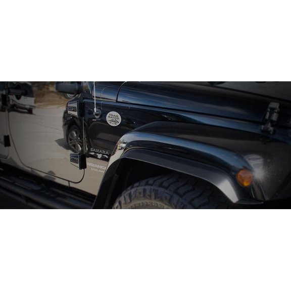 American Car Extstainless Trail Rated Emblems2pc (142015)