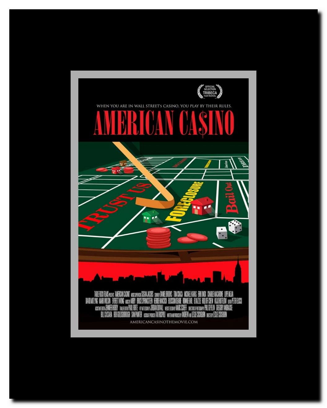 American Casino Framed Movie Poster