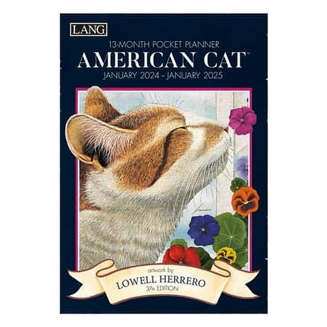 American Cat(tm) 2024 Monthly Pocket Planner (Calendar)