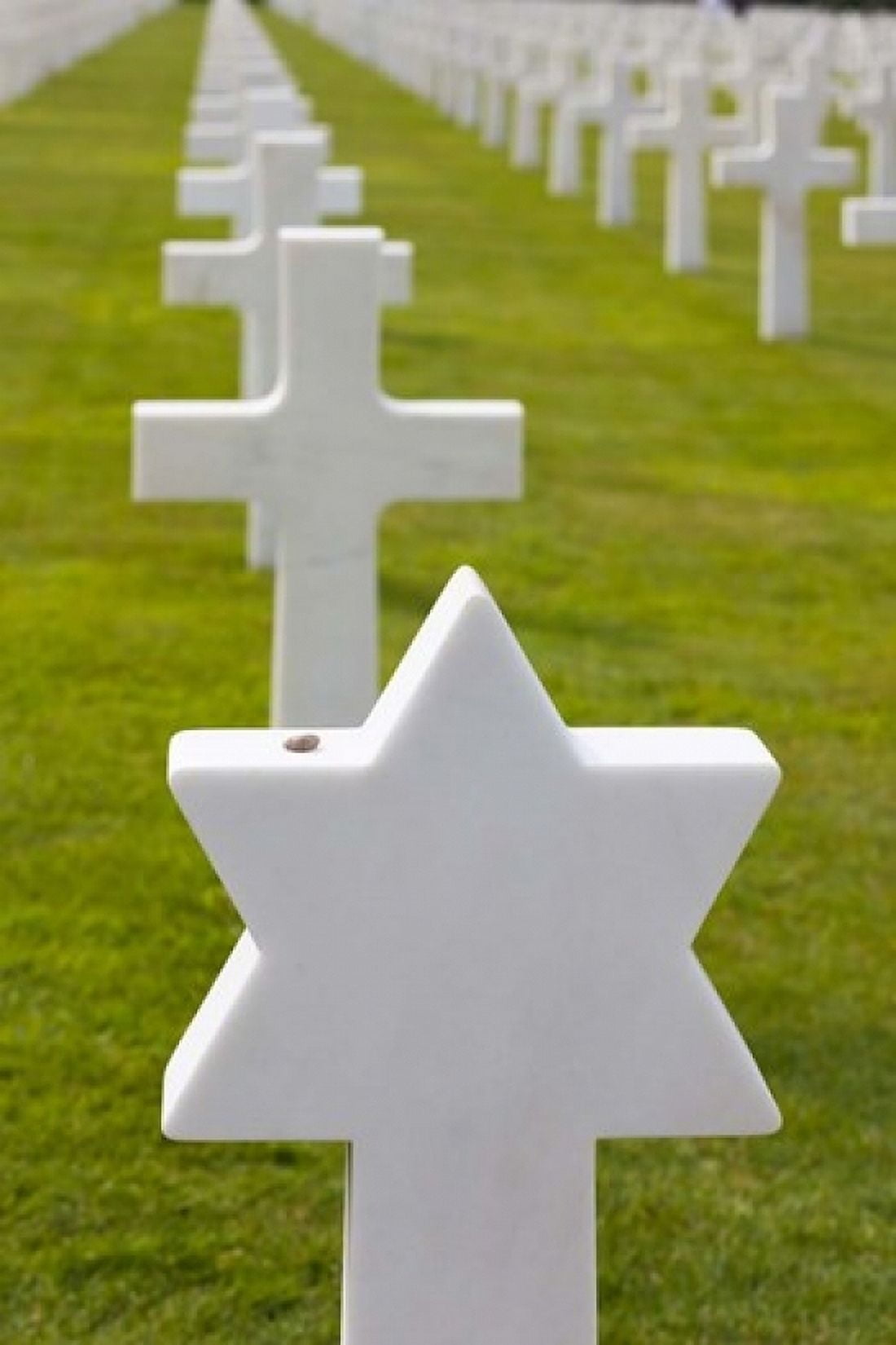 American Cemetery and Memorial Normandy Canvas Art - Walter Bibikow DanitaDelimont (24 x 36)