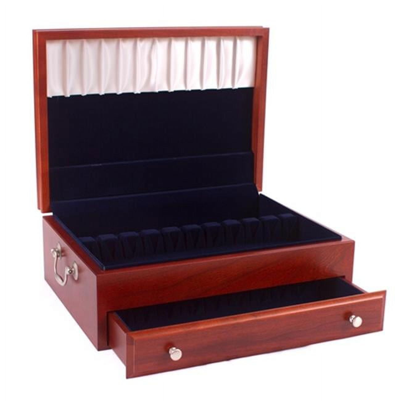 American Chest Canadian Exotic Sapele Flatware Chest, Natural