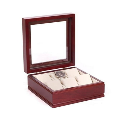 American Chest W06-M Lieutentant Six Watch Chest- Mahogany