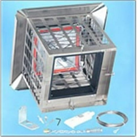 American Chimney Supplies DCCET13X13 13 x 13 in. Premium Damper-Cap Combo Energy Top