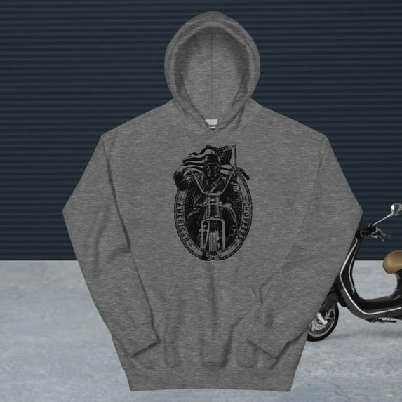 American Choppers Hoodie (Graphite Heather, S)