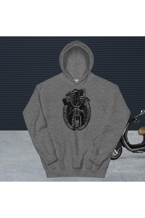 American Choppers Hoodie (Graphite Heather, S)