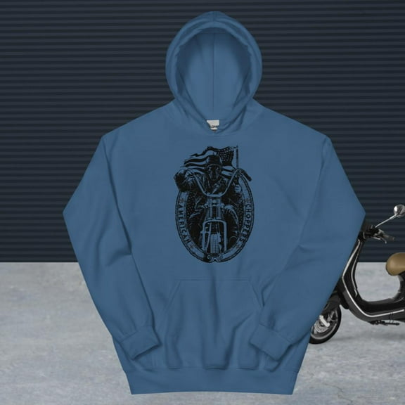 American Choppers Hoodie (Indigo Blue, S)