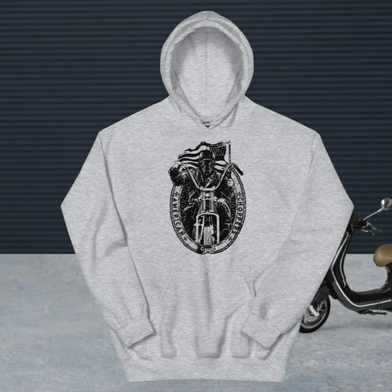 American Choppers Hoodie (Sport Grey, S)