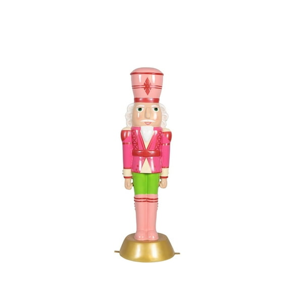 American Christmas Nutcracker 4Ft - Pink