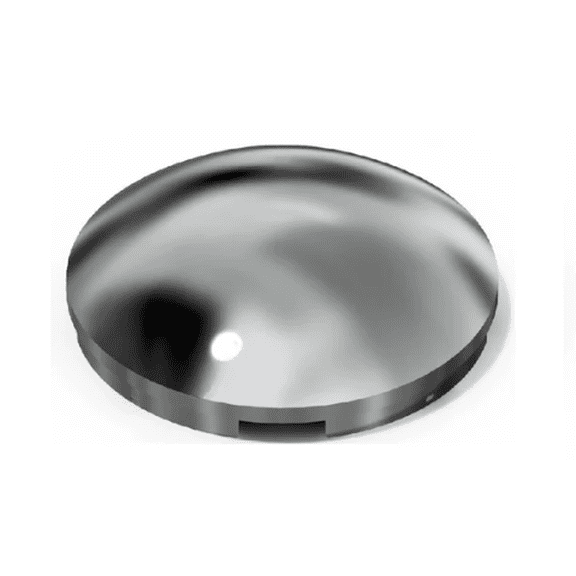 American Chrome 41404 Front Hubcap with 4 Notches - OEM