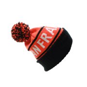 American Cities USA Favorite City Cuff Cable Knit Winter Pom Pom Beanie Hat Cap