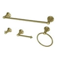 thumbnail image 1 of American Classic Bathroom Accessory Set, Brushed Brass - 4 Piece, 1 of 1