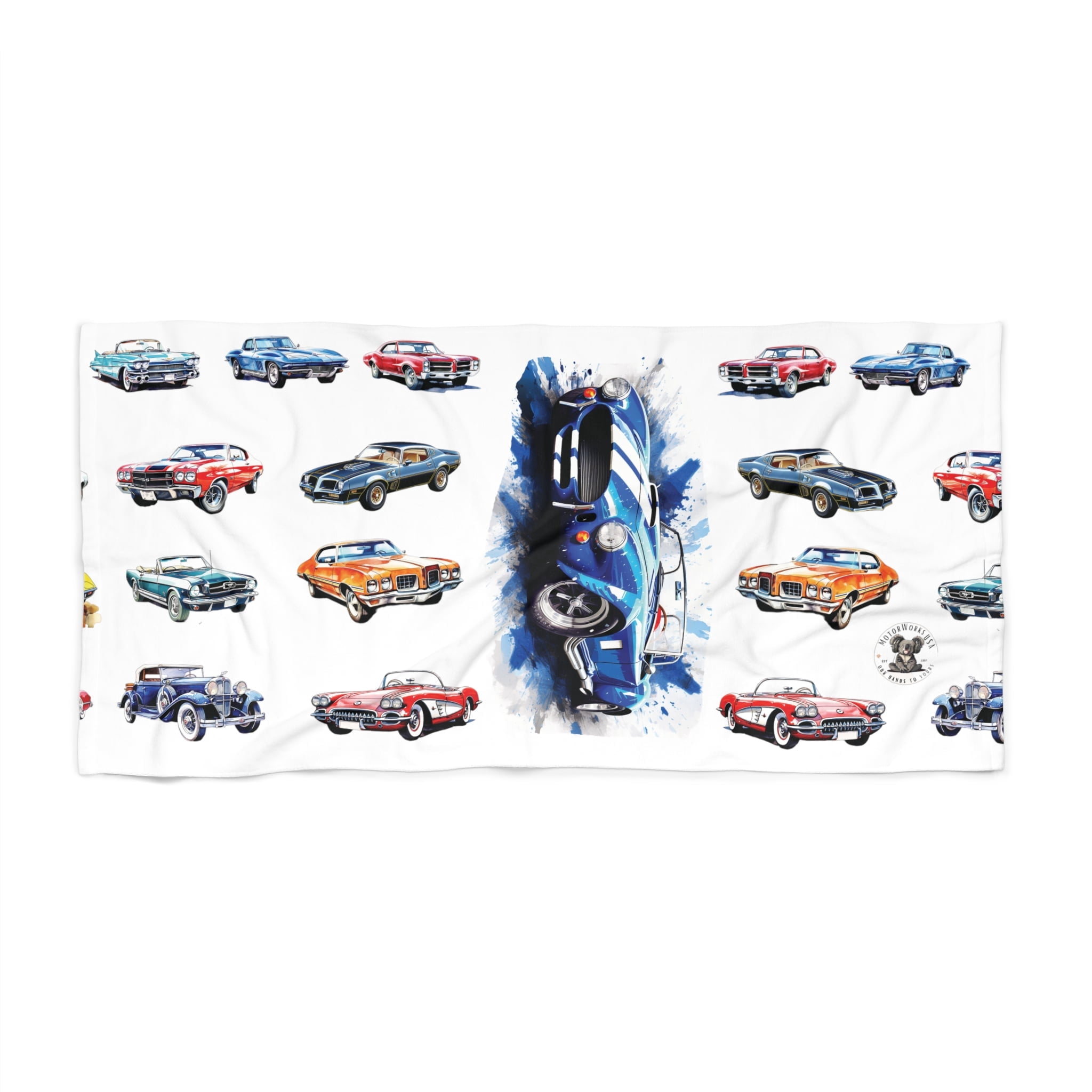 American Classic Cars, Beach Towels, limited edition, unique gifts.