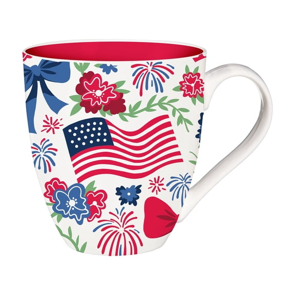 American Classic Land of Liberty Coffee Cup Ceramic Cup O' Java, 17oz, Gift Box
