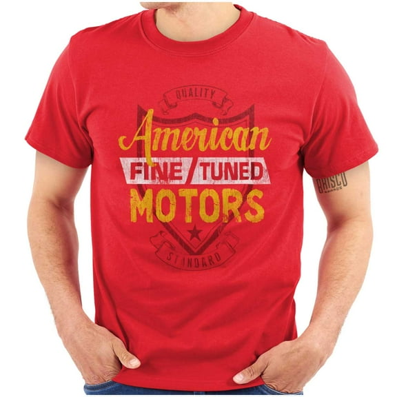 American Classic Retro Car Lover Men's Graphic T Shirt Tees Brisco Brands M