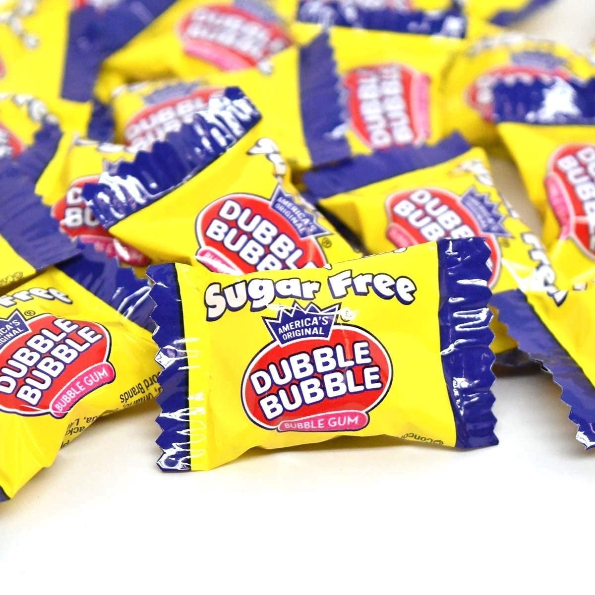 American Classic Sugar Free Chewing Gum Candy In Bulk 16.25 Ounce Bag Individually Wrapped Original Bubblegum Flavor Keto Friendly Gluten Free 90 +pcs (1-LB)