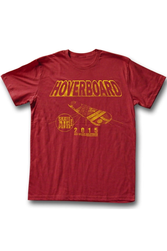 NEW BOARD-Front Print-Red Adult Short Sleeves T-Shirt L