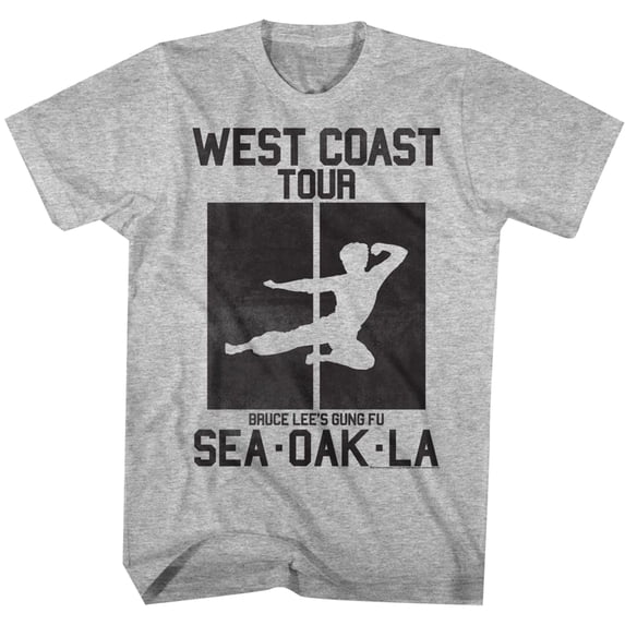 American Classics Bruce Lee All City T-Shirt - Large - Gray Heather