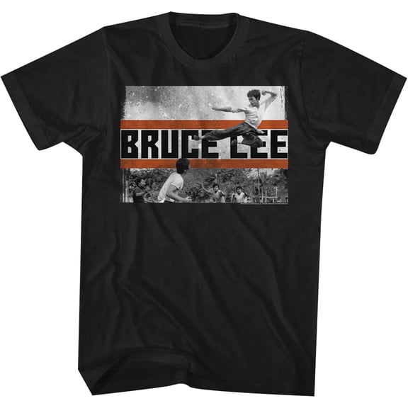 American Classics Bruce Lee Fly Kick T-Shirt - Small - Black