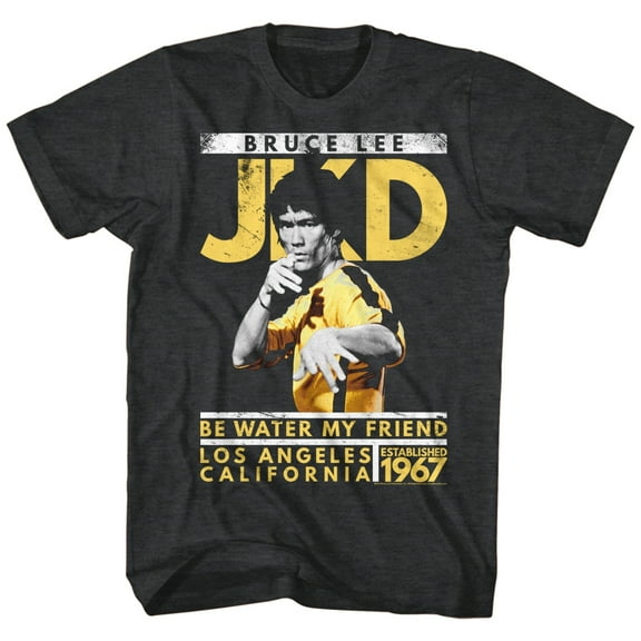 American Classics Bruce Lee Jeet Kune Do T-Shirt - 2XL - Black Heather