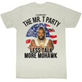 thumbnail image 1 of American Classics Mr. T Less Talk More Mohawk T Shirt, 1 of 2
