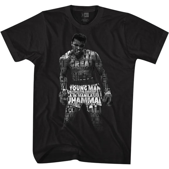 American Classics Muhammad Ali Quote Me T-Shirt - Large - Black