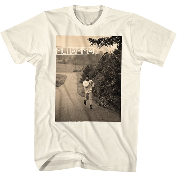 American Classics Muhammad Ali Running T-Shirt - Small - Natural