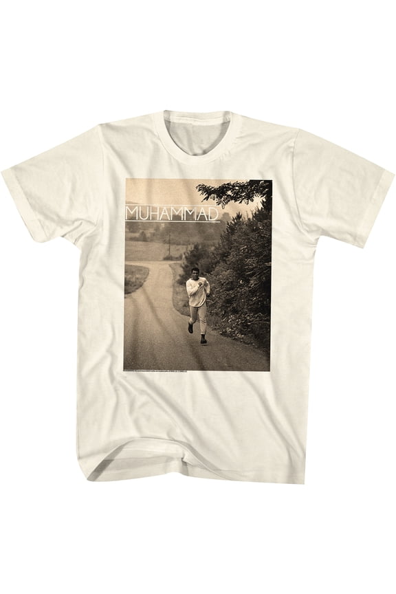 American Classics Muhammad Ali Running T-Shirt - Small - Natural