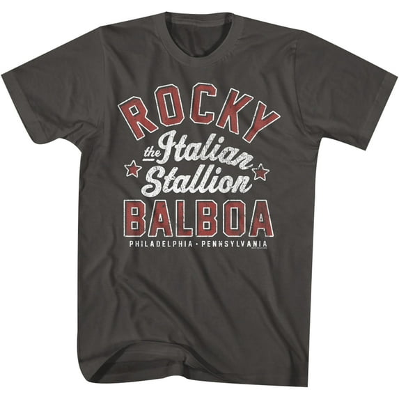 American Classics Rocky Italian Stallion T-Shirt - XL - Smoke