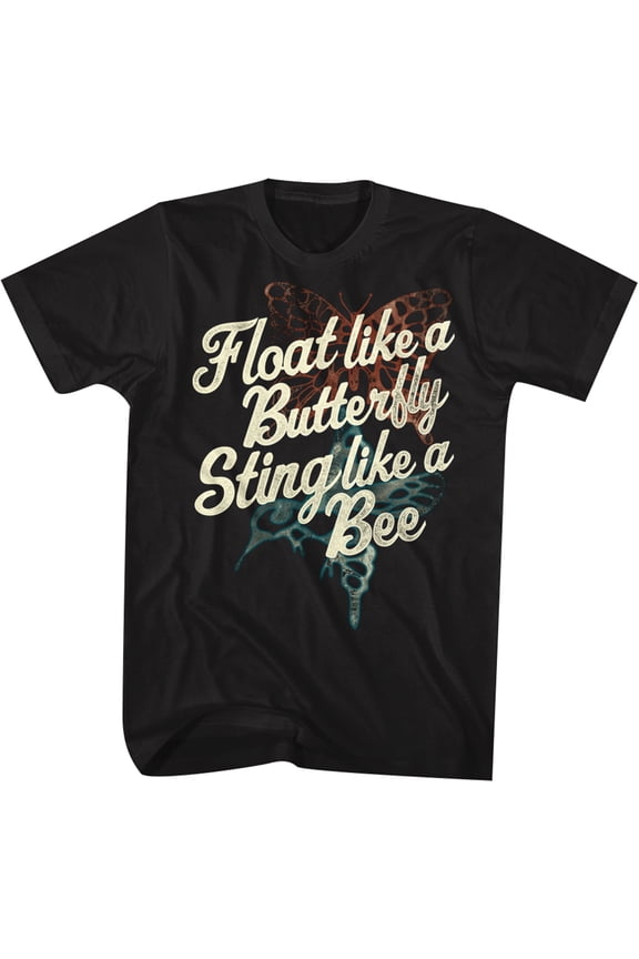 Unisex Muhammad Ali Sting Like A Bee Adult Short Sleeve T-S...