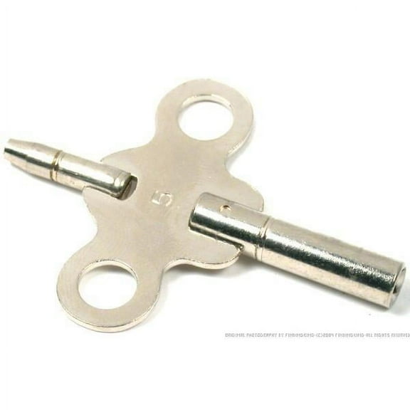 American Clock Double End Winder Key Size 5 & 1.75mm