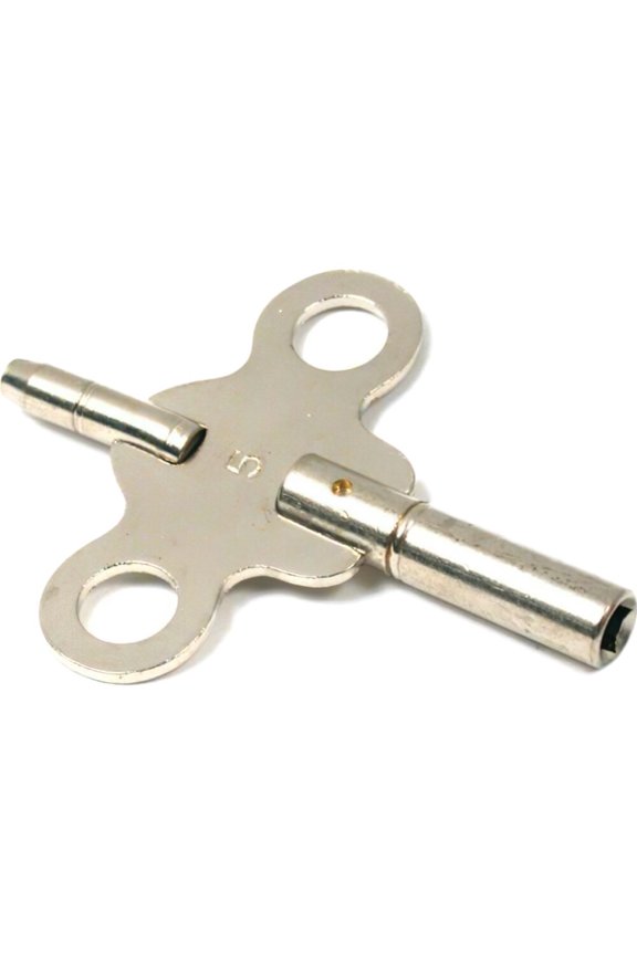American Clock Double End Winder Key Size 5 & 1.95mm