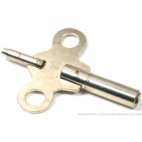 American Clock Double End Winder Key Size 8 & 1.75mm