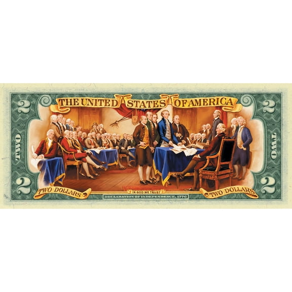 American Coin Treasures Colorized $2 Bill
