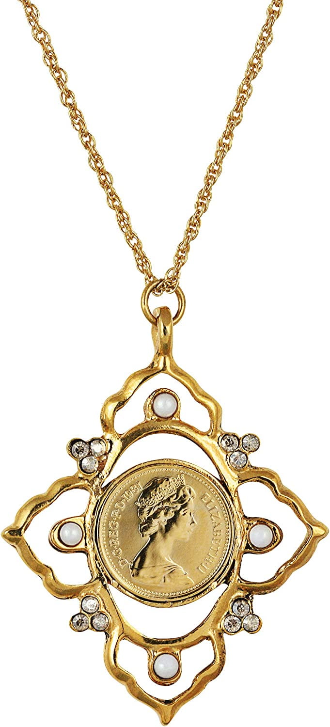2 Coin Charm Necklace | Rosefield Official