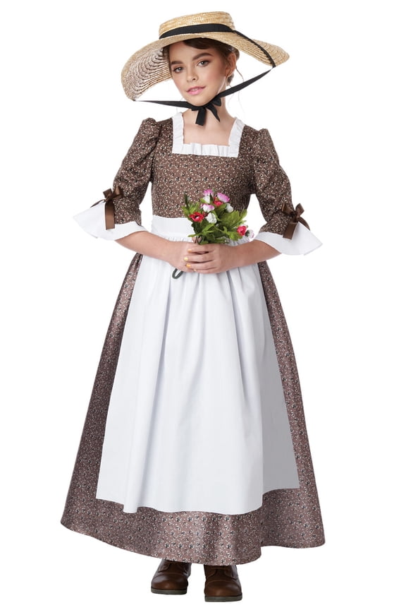 American Colonial Dress Child Costume
