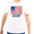 thumbnail image 1 of American Colonies Flag USA Victory Men's Graphic T Shirt Tees Brisco Brands M, 1 of 6