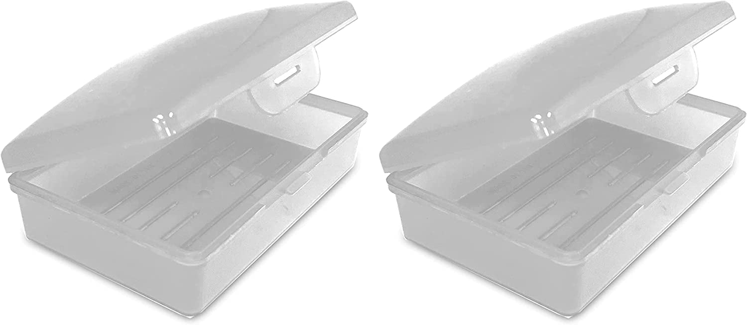 Clear soap boxes deals