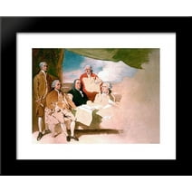 American Commissioners of the Preliminary Peace Agreement with Great Britain 20x24 Framed Art Print by Benjamin West