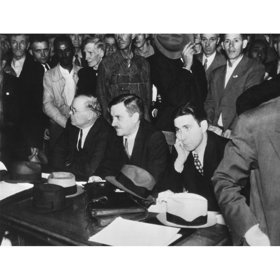 American Communists Stuck In Court During The 1936 Election Campaign. Presidential Candidate History