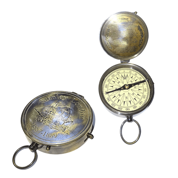 American Compass Antique Vintage Brass Compass Rustic Vintage Home Decor Gifts